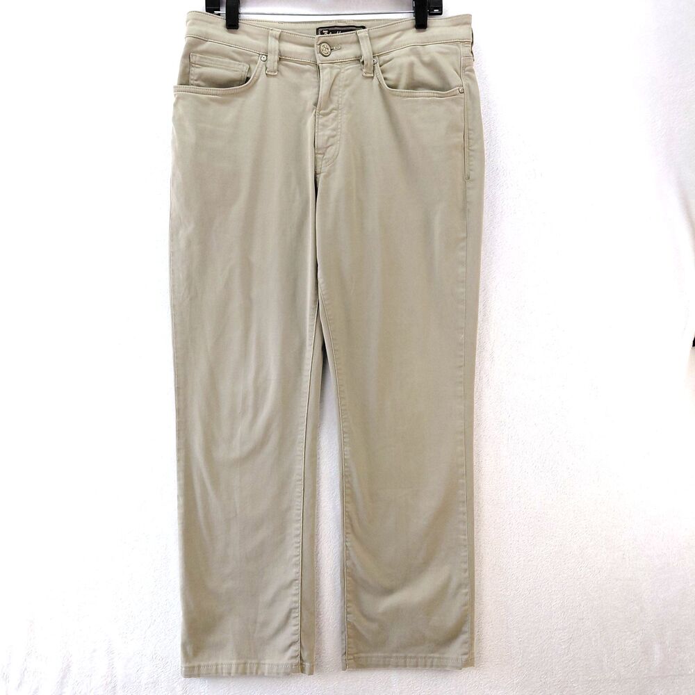 34 Heritage Pants Mens Size 33x29 Tan Charisma Comfort Rise Classic Jeans Chinos